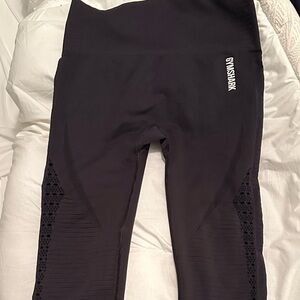 Black Gymshark Leggings- Women’s Medium